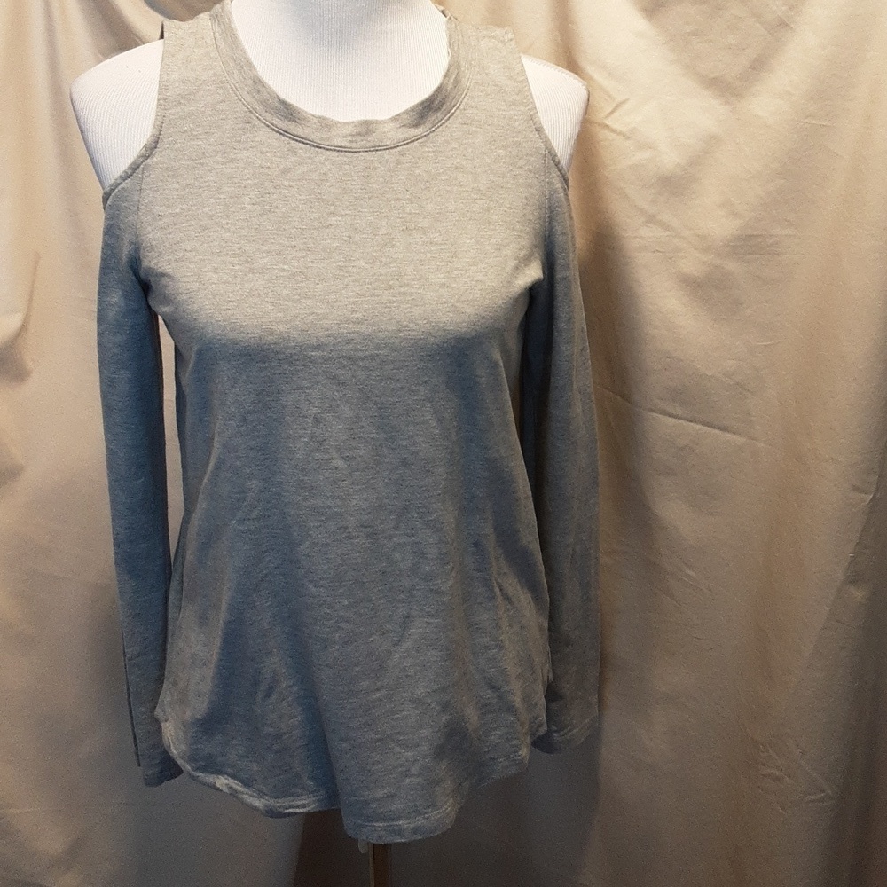 Splendid Cold Shoulder Tee SZ SM